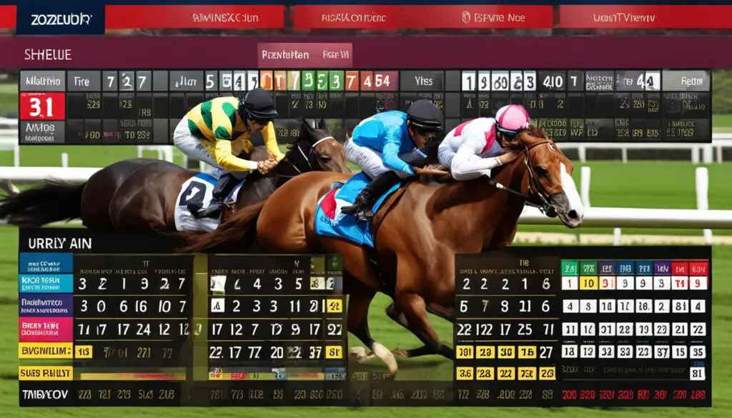 Horse Racing TV Schedule