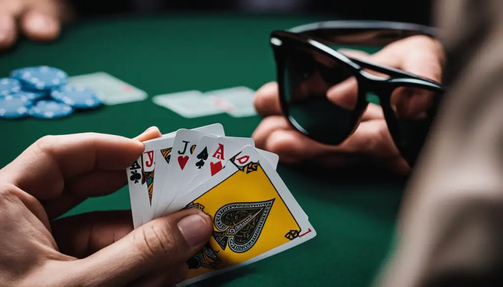 advantages of wearing sunglasses at the poker table