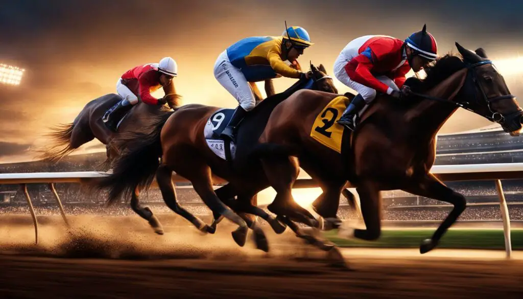 calculating horse race duration