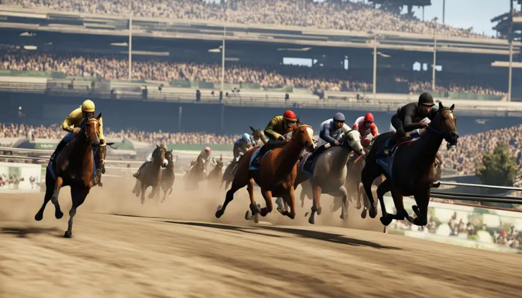 gta 5 horse racing tricks