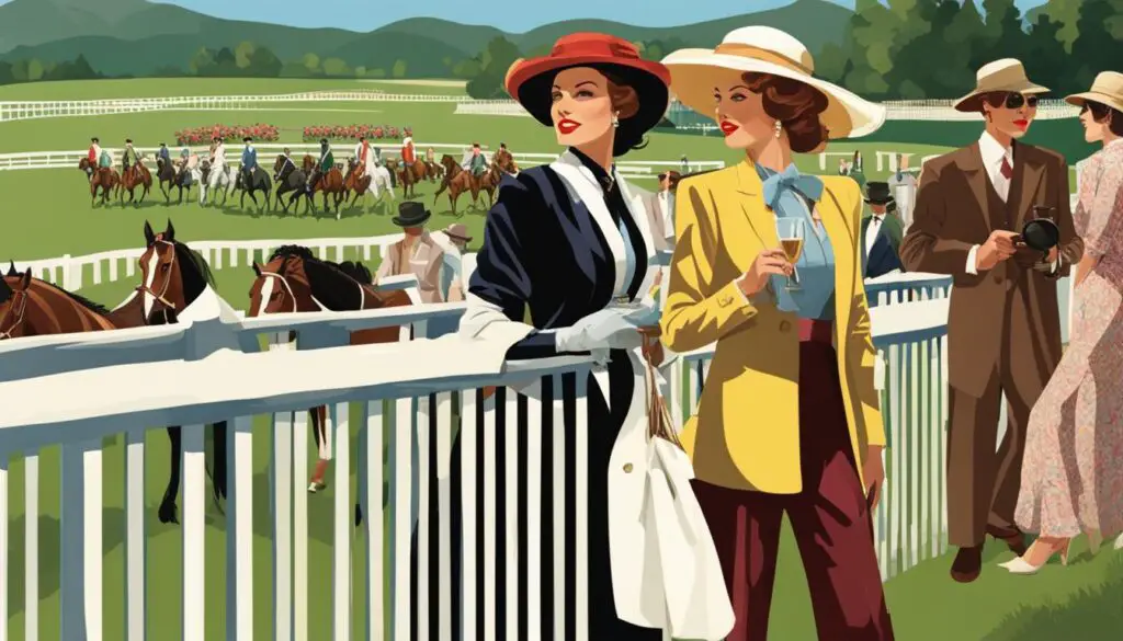 horse race fashion