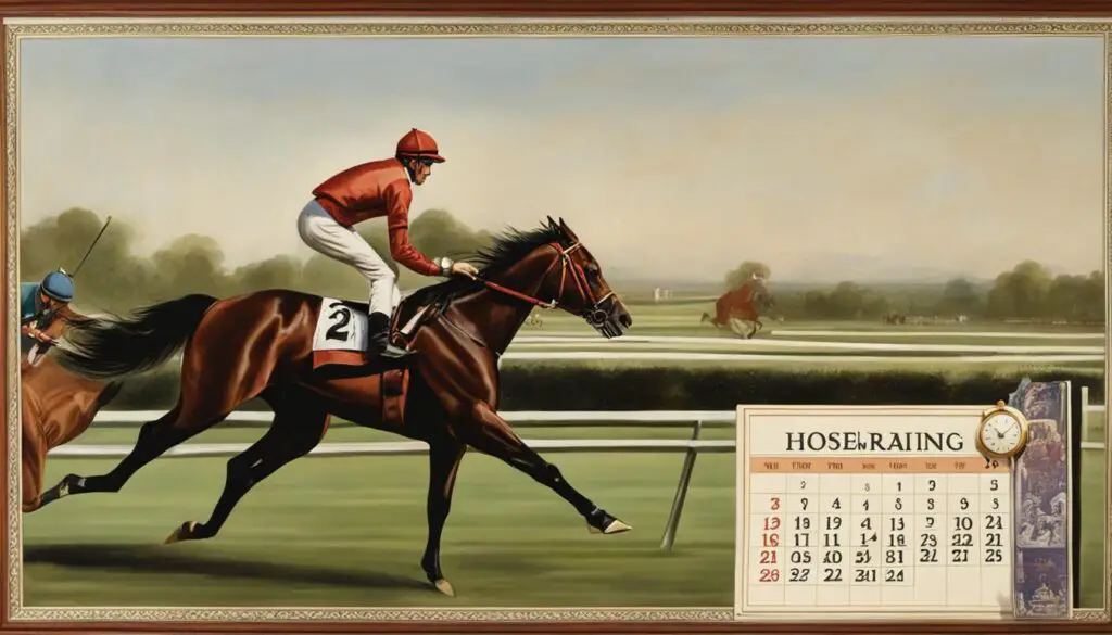 horse racing calendar