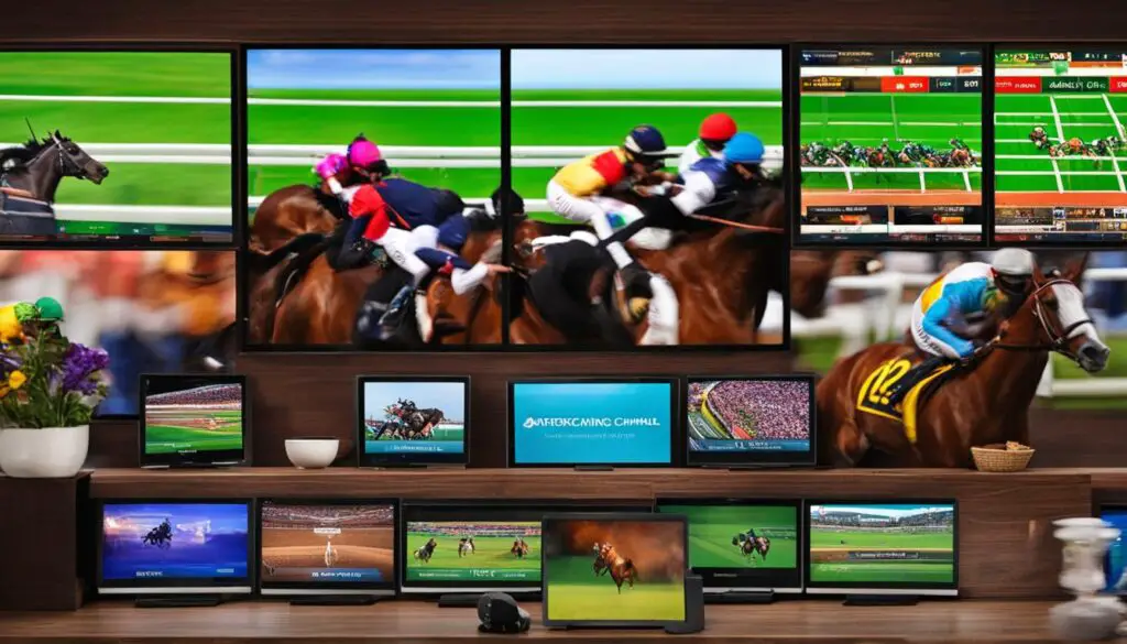 horse racing television options