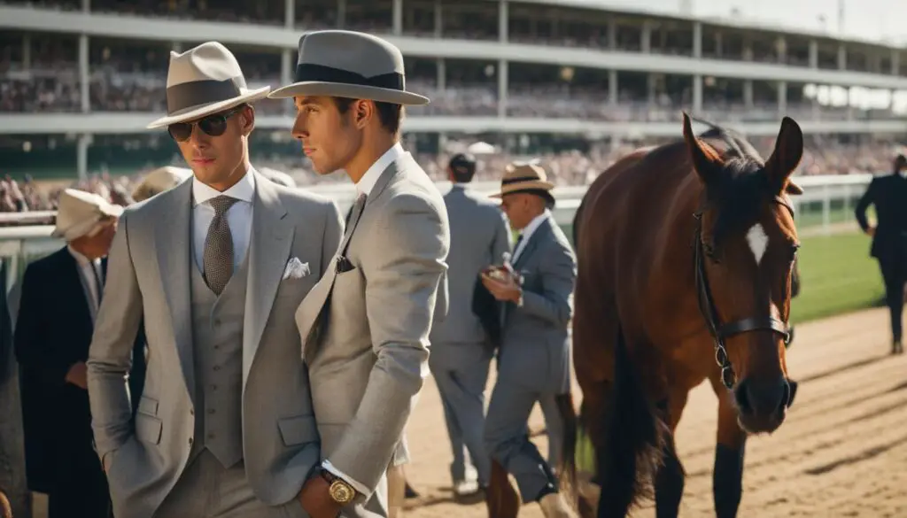 men's horse racing fashion