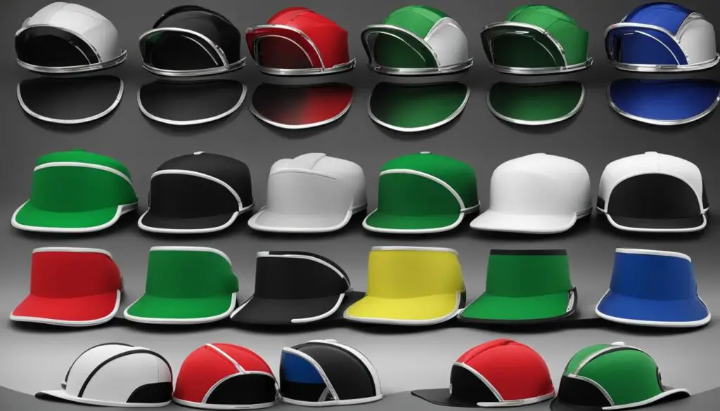 poker visor types