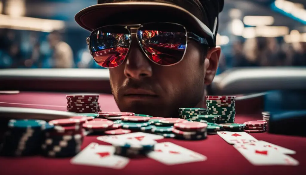 role of visors and sunglasses in poker