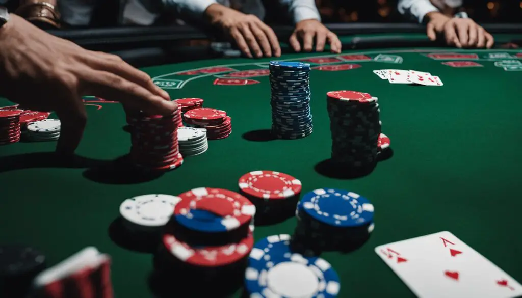 strategy behind chip placement in poker